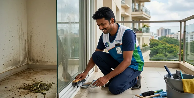 Balcony Cleaning Service