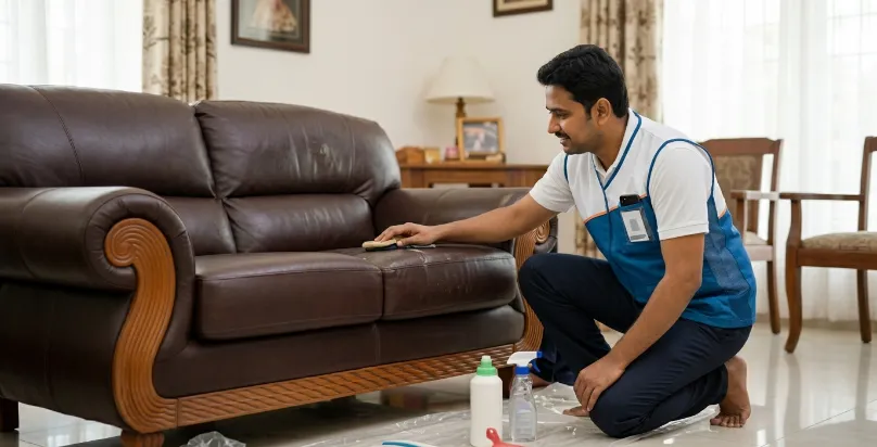 Leather Sofa Cleaning