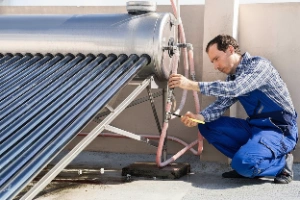Solar Water Heater Cleaning & Descaling Service