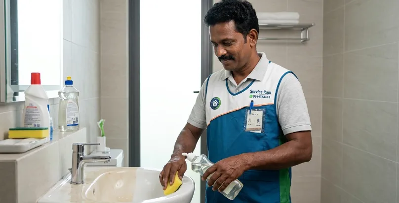 Washbasin Cleaning (additional)